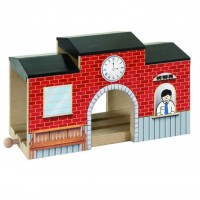 Statie de tren TUNEL din lemn Maxim Rail Road Train Station Statie de tren TUNEL din lemn Maxim Rail Road Train Station